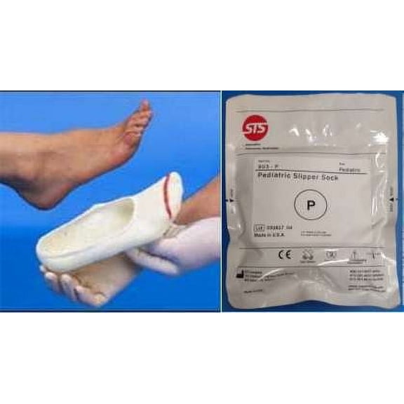 STS Foot Orthotics Casting Impression Slipper Socks Foot Molds 903-P PEDIATRIC - ONE PAIR