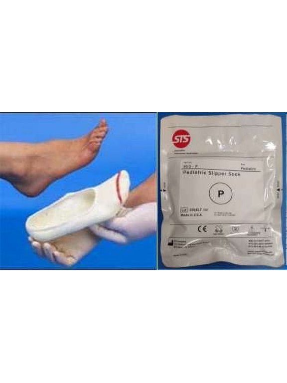 Foot Orthotics Casting Impression Slipper Socks Foot Molds 903-P PEDIATRIC - ONE PAIR