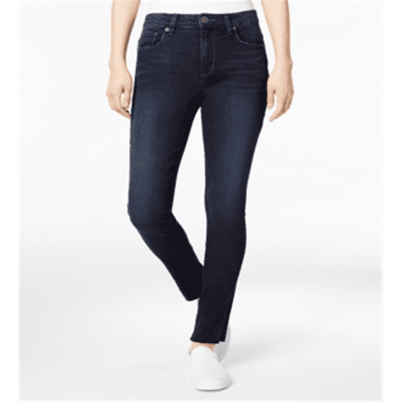 STS Women's Ellie Raw Hem Skinny Jeans Blue Size 31
