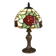 STT16088-Dale Tiffany Lighting-Indian Rose - 1 Light Accent Lamp