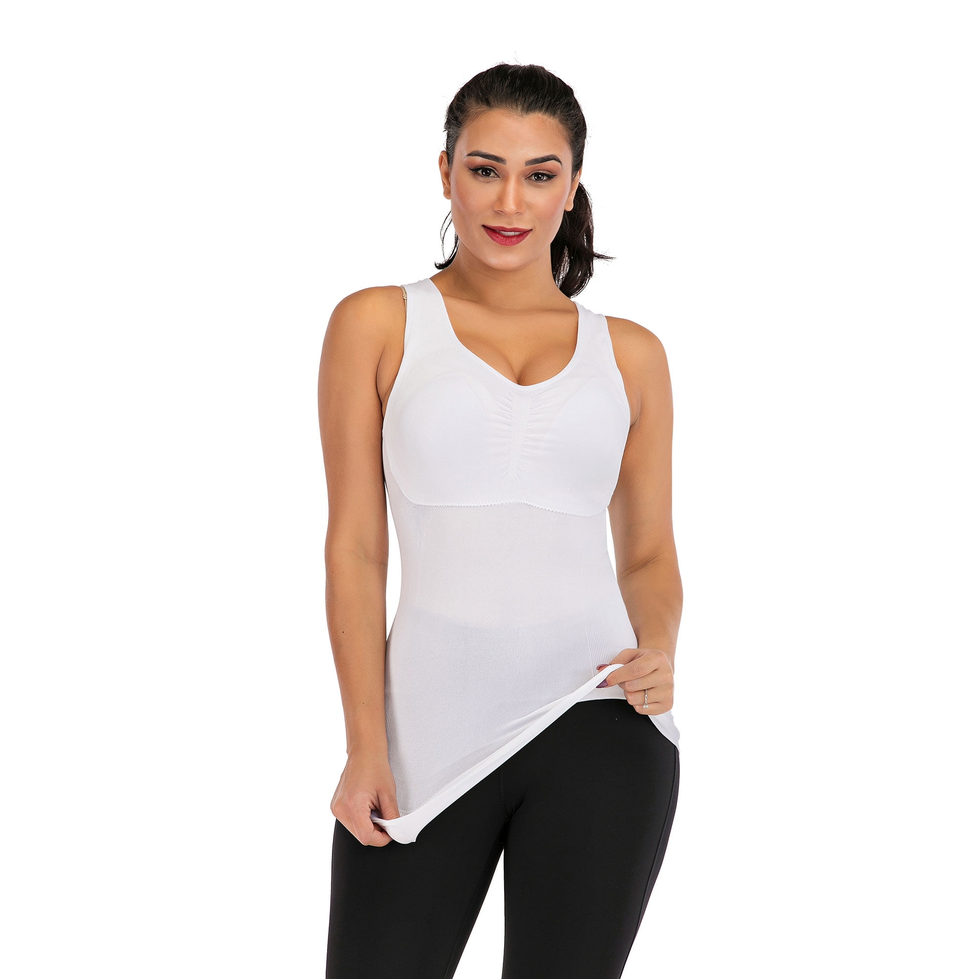 STTOAY Women's Seamless Shaping Tank Tops Tummy Control Body
