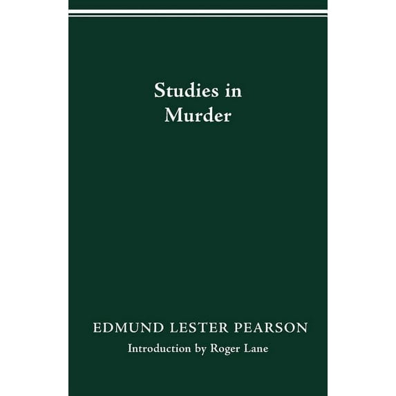 Studies in Murder, (Paperback)