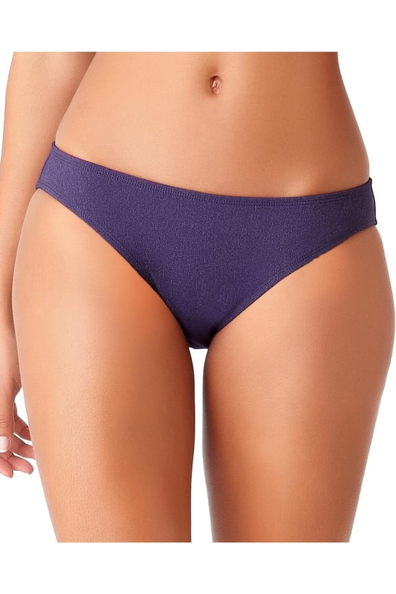 STUDIO Anne Cole Womens Hipster Denim Bikini Swim Bottom