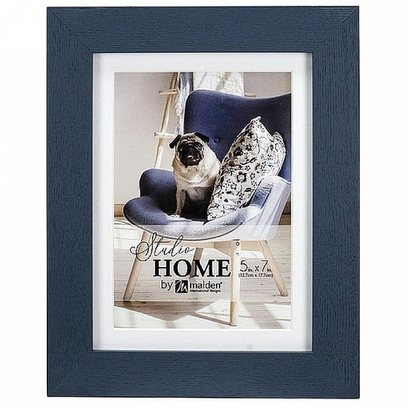 STUDIO BLUE Matted 6x8 5x7 frame by Malden Designs - 5x7