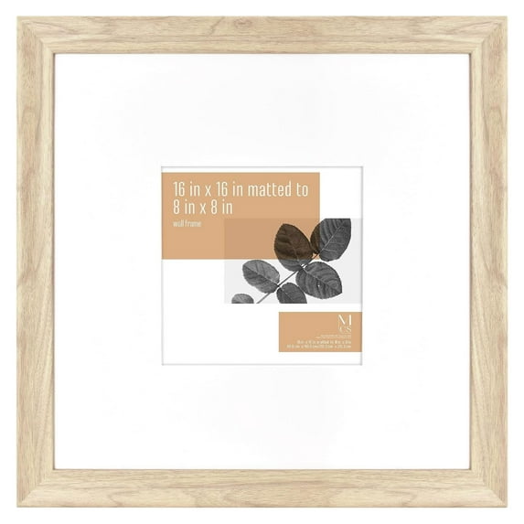 STUDIO GALLERY 2 FRAME 16X16 8X8 MAT NAT WDGRN