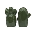 thumbnail image 1 of STUDIO SILVERSMITHS Cactus Salt And Pepper Shaker Porcelain Spice Dispenser Set, 1 of 1