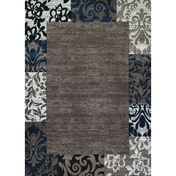 United Weavers Studio Valence Denim Blue Accent Rug 1'10" X 3'