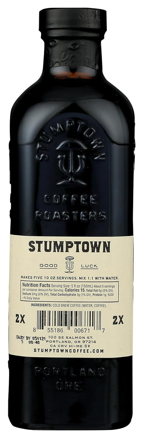 STUMPTOWN COFFEE ROASTERS Cold Brew Concentrate 2x, 25.4 FZ