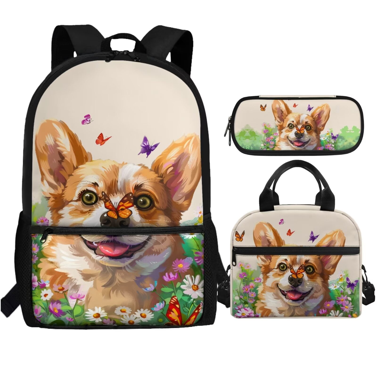 STUOARTE Bookbag Kids Backpack with Lunch Box Boys 1012 Primary School Book Bag with