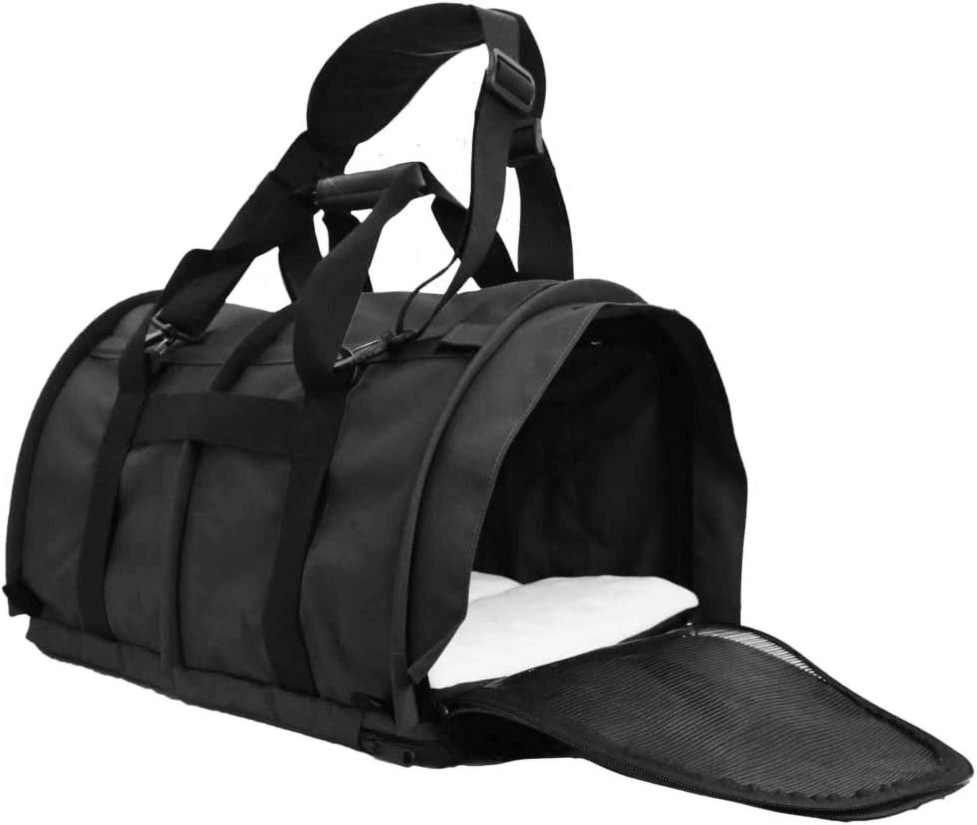 SturdiBag™ Pro 2.0 Size Large Pet Carrier with Heavy Mesh- Black only