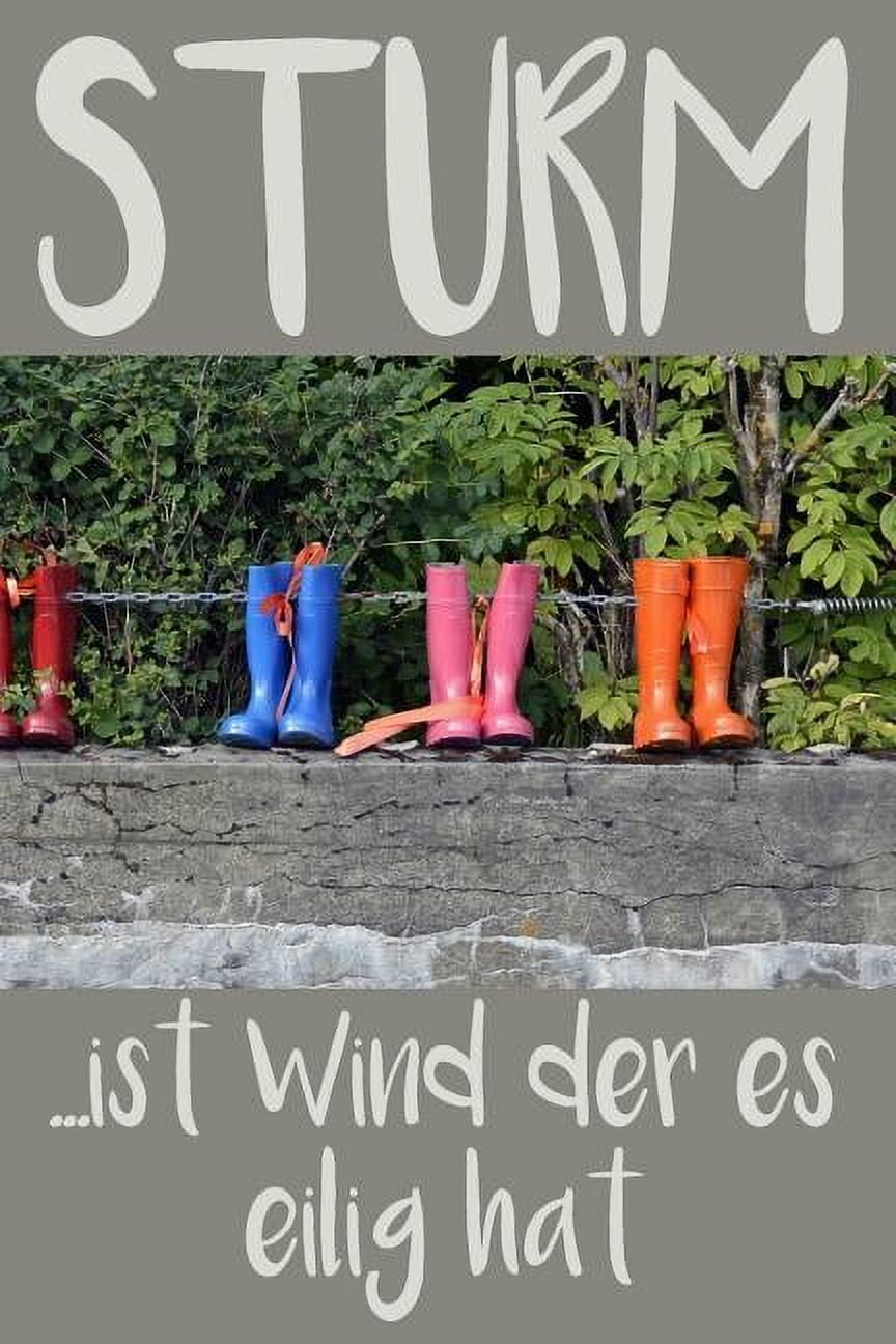 STURM - ist Wind der es eilig hat : A5 Wettertagebuch mit Icons \u0026 Platz fr besondere Ereignisse - 52 Wochen - 365 Tage - Softcover (Paperback)