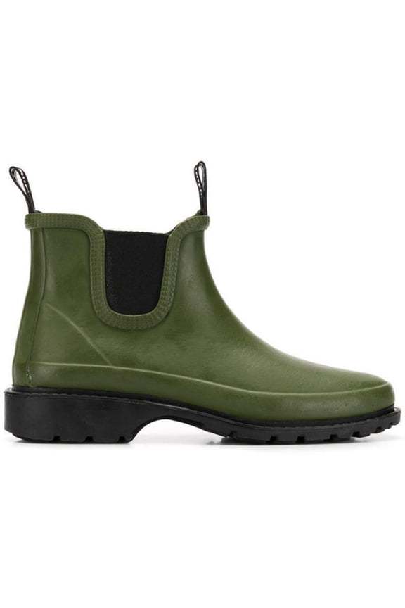 Men's Skalka Rubber Rainboots, Green Willow, US 8