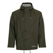 STUTTERHEIM Unisex Stenhamra Lightweight Short Raincoat, Green, Medium
