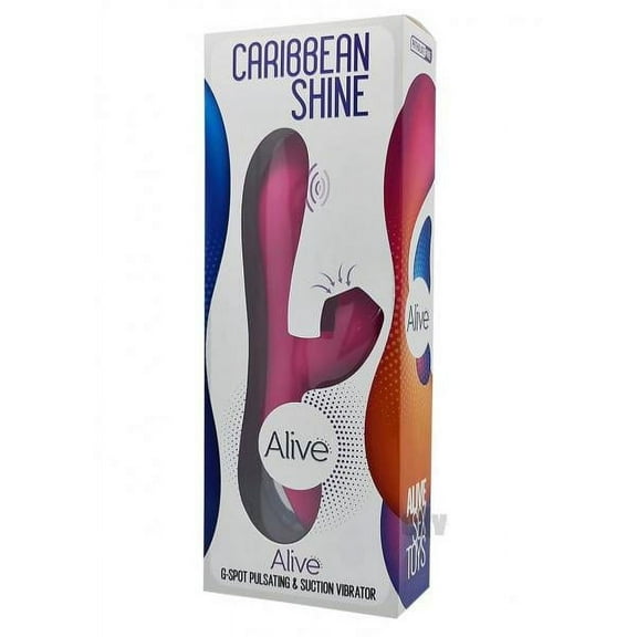 STW Technic Alive Caribbean Shine Pink, Rabbit Vibrator