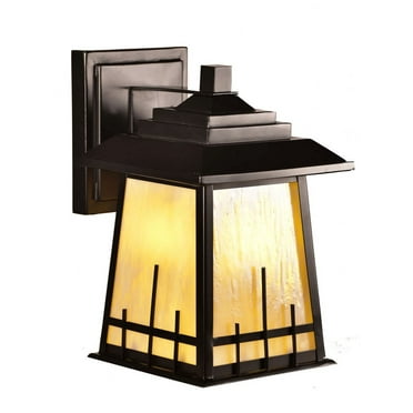 STW15152LED-Dale Tiffany Lighting-Clyde - 7 Inch 7.5W 1 LED Outdoor Wall Sconce