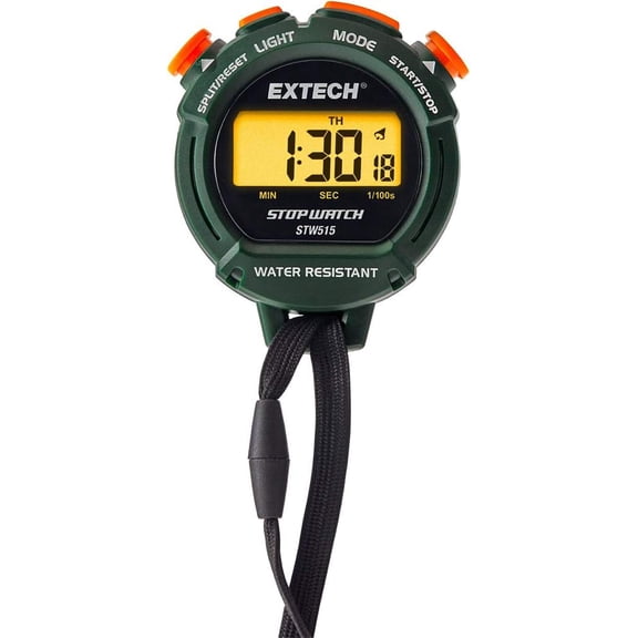 STW515 Stopwatch/Clock with Backlit Display