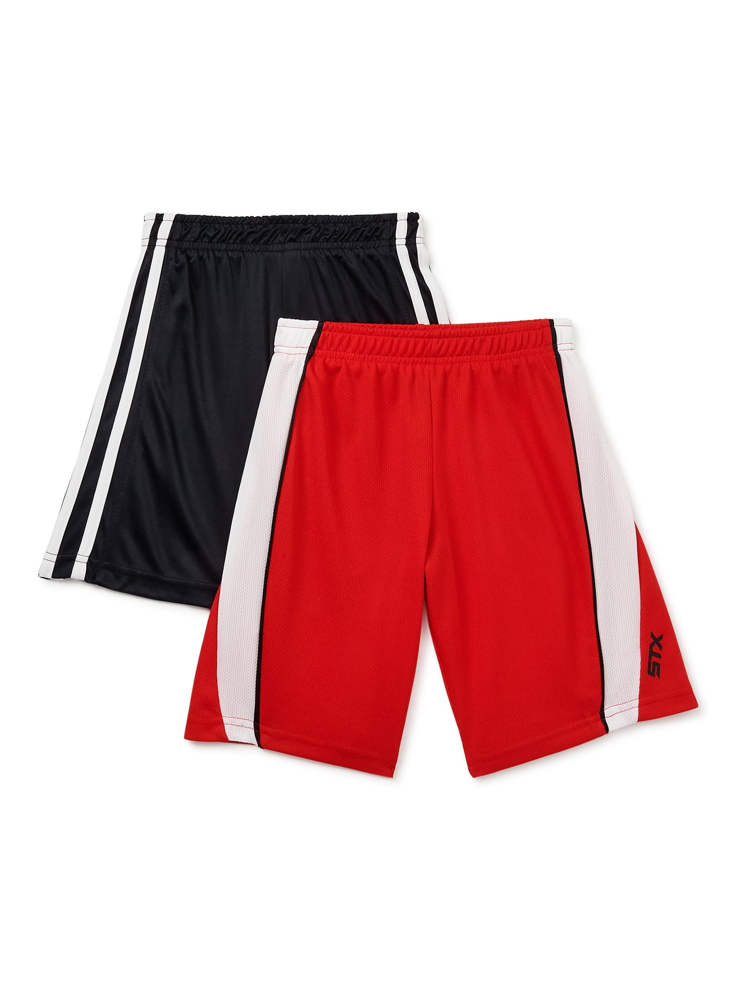 STX Boys 2-Pack Striped Short Set, Sizes 4-12