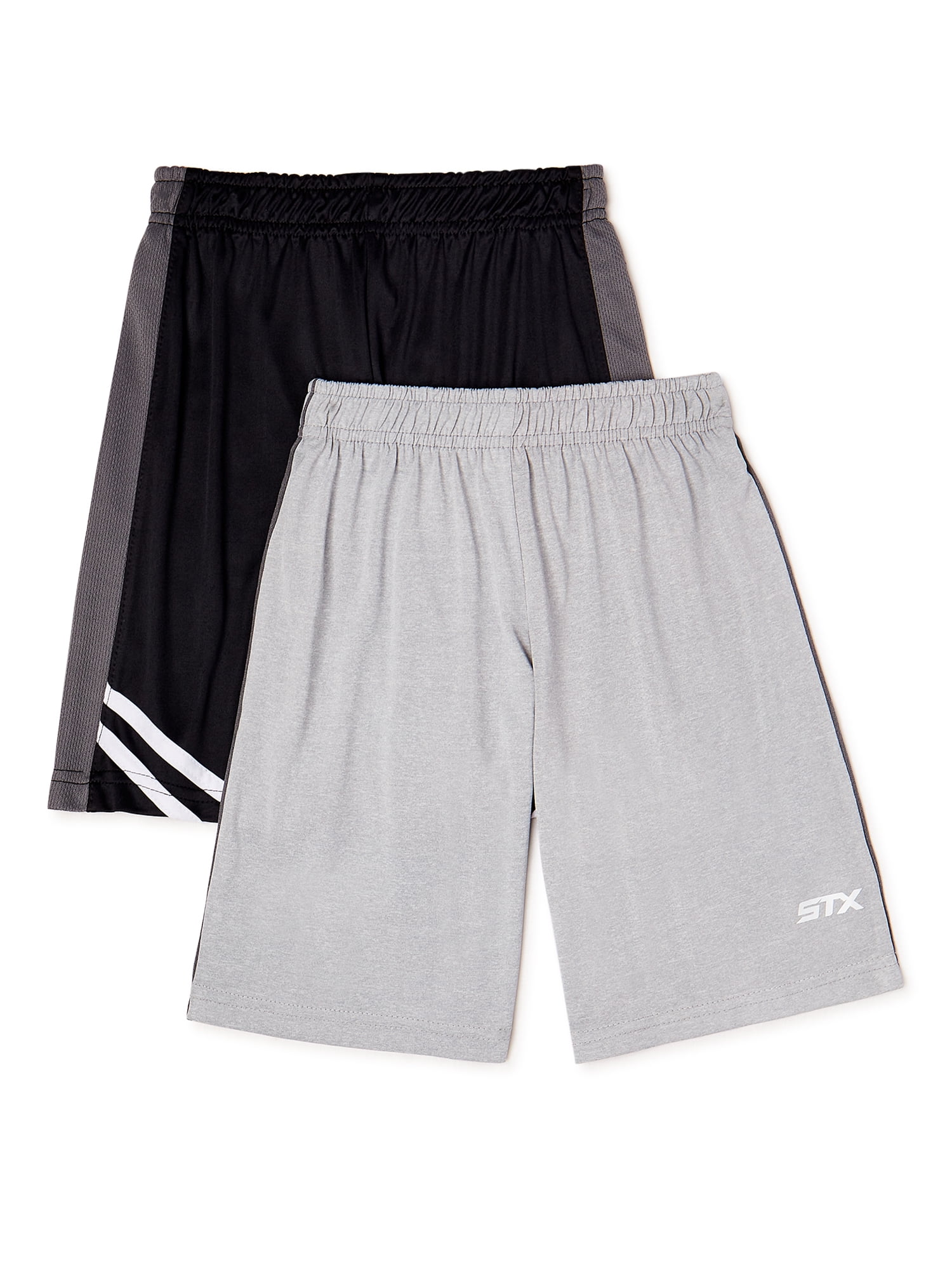 STX Boys 2-Pack Striped Short Set, Sizes 4-12