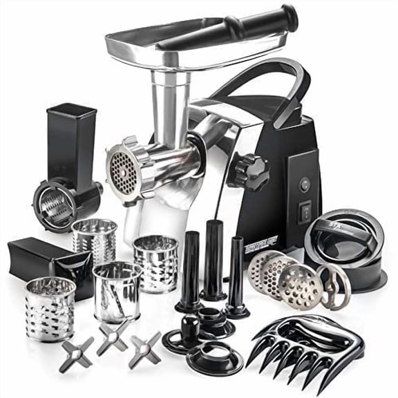 STX International Turboforce Cadet Meat Grinder, Sausage Stuffer & Slicer/Shredder