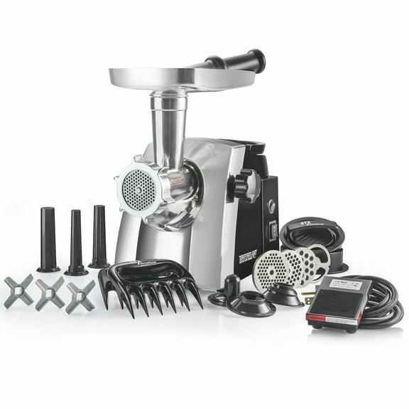 STX International Turboforce Cadet Meat Grinder & Sausage Stuffer with Foot Pedal