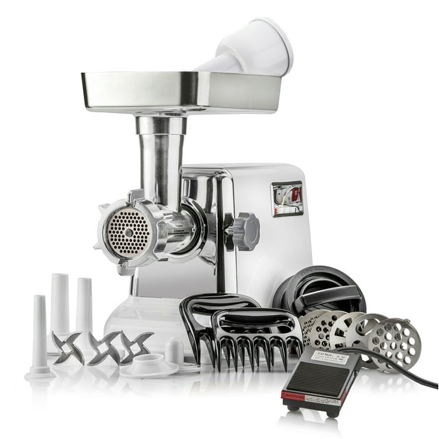 STX Intl Turboforce 3000 Powerful Electric Meat Grinder, 3 Speed