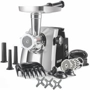 STX Intl Turboforce Cadet 2000 Electric Meat Grinder, Sausage & Kubbe Maker