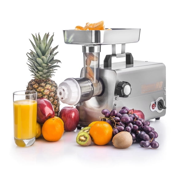STX Intl Turboforce Heavy Duty 3500 Electric Meat Grinder, 3 Speed, Sausage Stuffer, Juicer