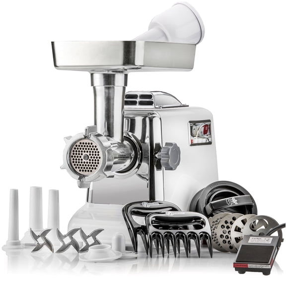 STX Megaforce 3000 Powerful Air Cooled 6-in-1 Heavy Duty Electric Meat Grinder