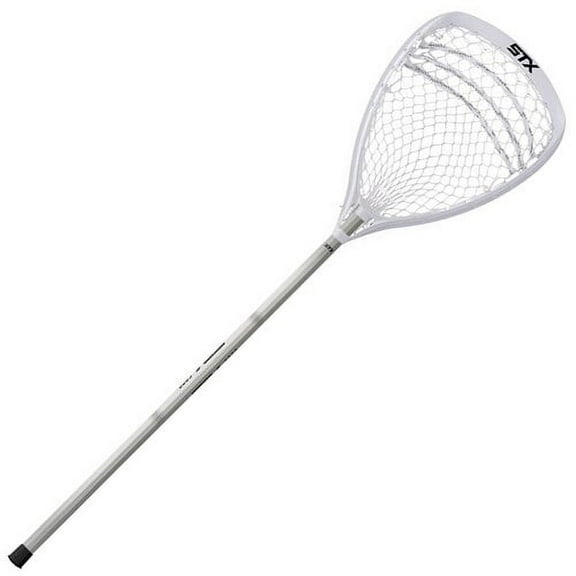 STX Shield 100 Complete Goalie Lacrosse Stick - White, Platinum