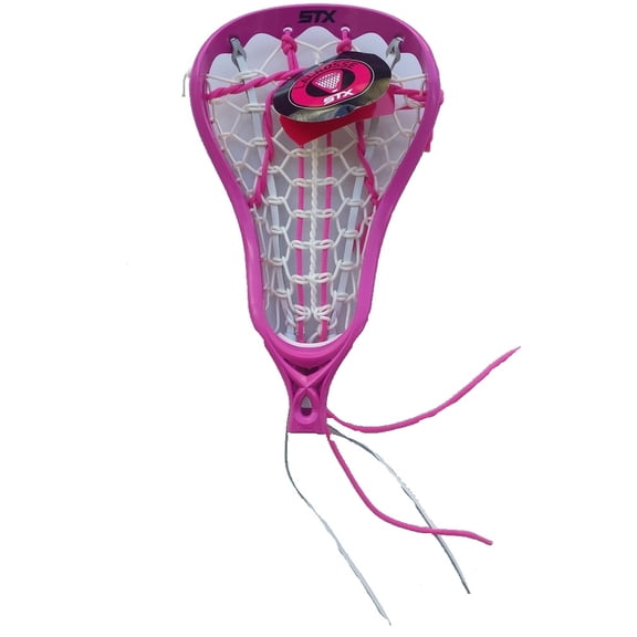 STX Women's Nova Strung Lacrosse Head with Precision Pocket, Pink