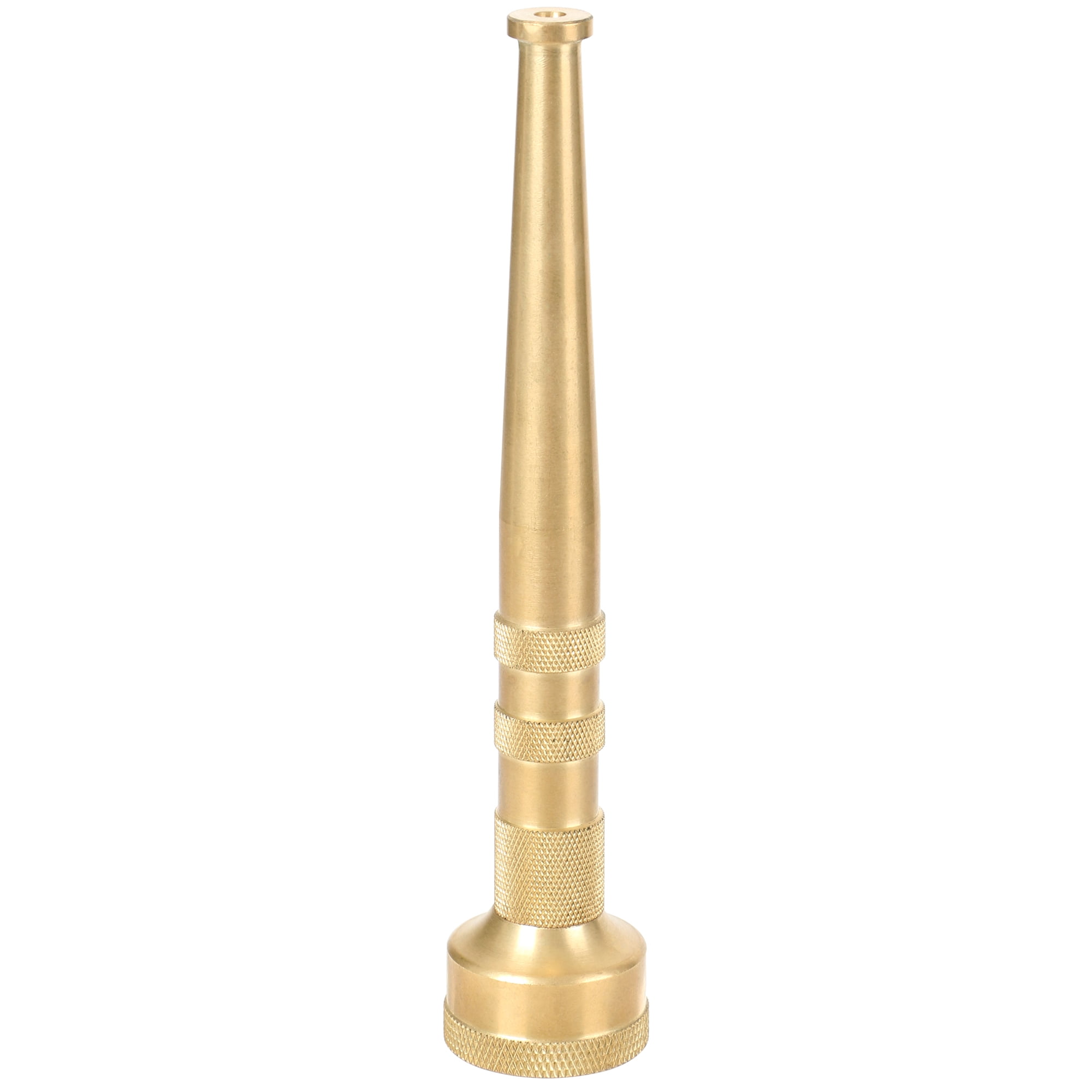 STYDDI 6" Brass Garden Water Hose Nozzle, Jet Stream Hose Nozzle with 3/4-inch, 7 GPM 80 Psi, High Pressure Super Sweeper Nozzle for Clean Patios, Driveways, Sidewalks, Yard, Vehicles, Deck