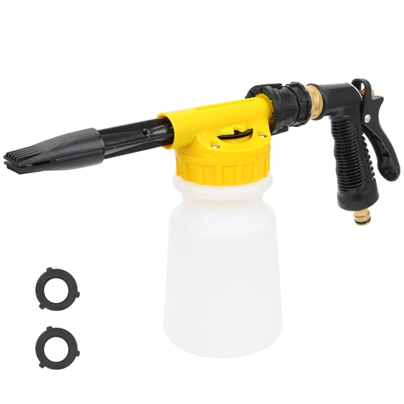 STYDDI Car Washing Foam Cannon for Garden Hose, Garden Hose Ajustatble Foaming Spray Gun, Cannon Soap Foam Blaster Nozzle Spray Gun for Garden Hose