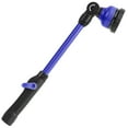 thumbnail image 1 of STYDDI Watering Wand 18”, Metal 9 Pattern Garden Watering Wand with Pivoting Head and Thumb Control, 18-Inch Watering Wand for Garden Hose, Ideal for Watering Hanging Baskets and Shrubs, Flower, Blue, 1 of 8
