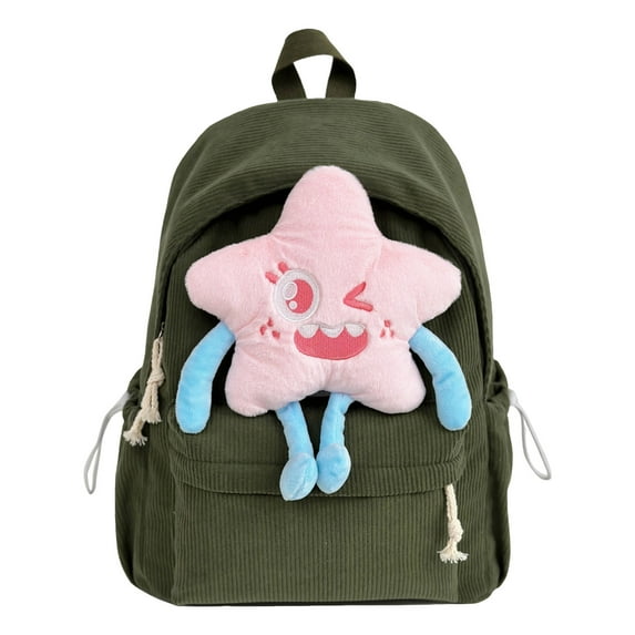 STYLAGO Backpack for Women Soft Corduroy Small Backpack Lightweight Cute Backpacks Fashion Travel Daypack