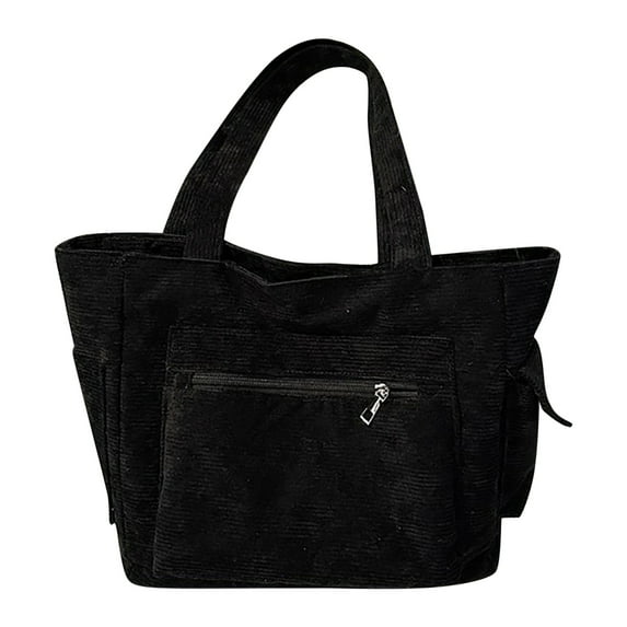 STYLAGO Canvas Tote Bag for Women Large Hobo Shoulder Bag Casual Message Bag Corduroy Tote Purse Handbags