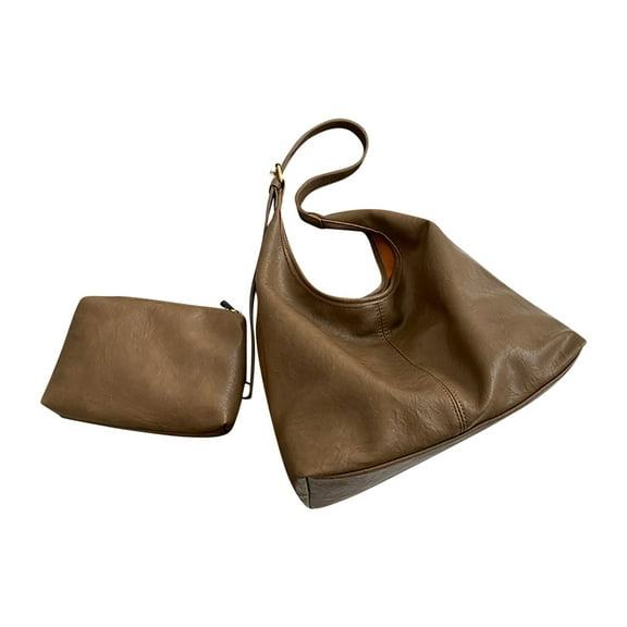 STYLAGO Shoulder Bag for Women Summer Soft Shoulder Purse Handbags Beach Tote Bag with Wallet for Vacation