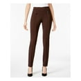 thumbnail image 1 of STYLE & COMPANY $49 Womens New Brown Straight leg Casual Pants M SHORT  B+B, 1 of 2