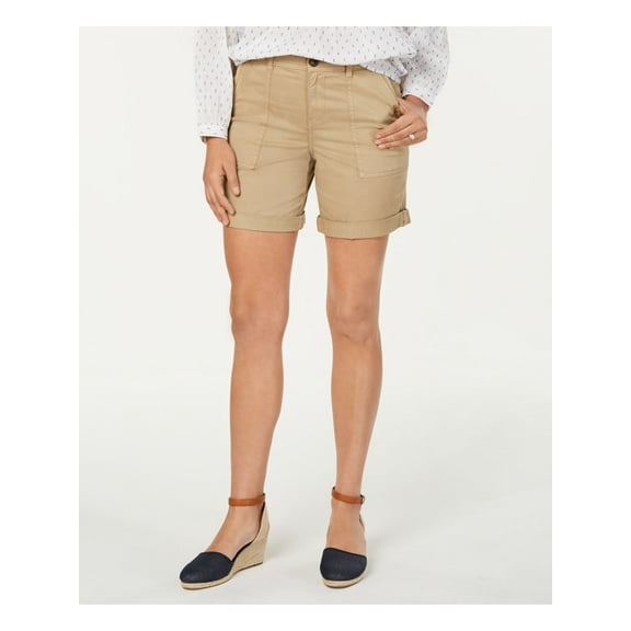 STYLE & COMPANY Womens Beige Shorts 8