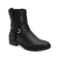 thumbnail image 1 of STYLE & COMPANY Womens Black Buckle Accent Padded State Round Toe Block Heel Zip-Up Booties 6.5 M, 1 of 4