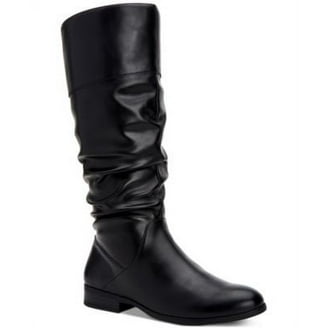 Kenneth Cole Reaction Womens Winona Faux Leather Tall Knee-High
