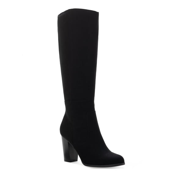 STYLE & COMPANY Womens Black Slip Resistant Breathable Zip-Up Dress Heeled Boots 7 M