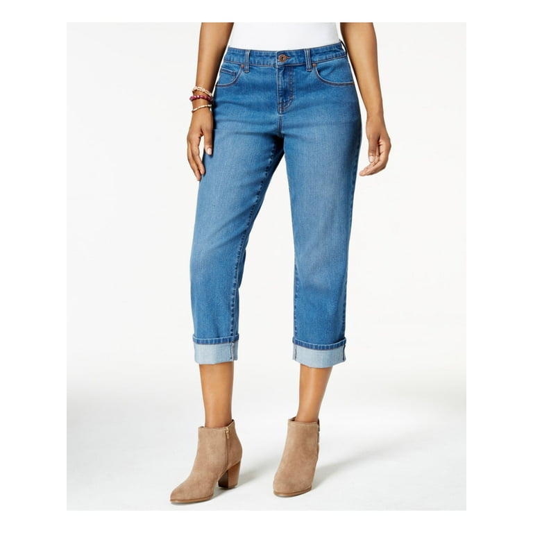 Relaxed and Stylish Capri Jeans