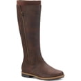 thumbnail image 1 of STYLE & COMPANY Womens Brown Cushioned Zipper Accent Goring Olliee Round Toe Block Heel Zip-Up Riding Boot 9 M, 1 of 3