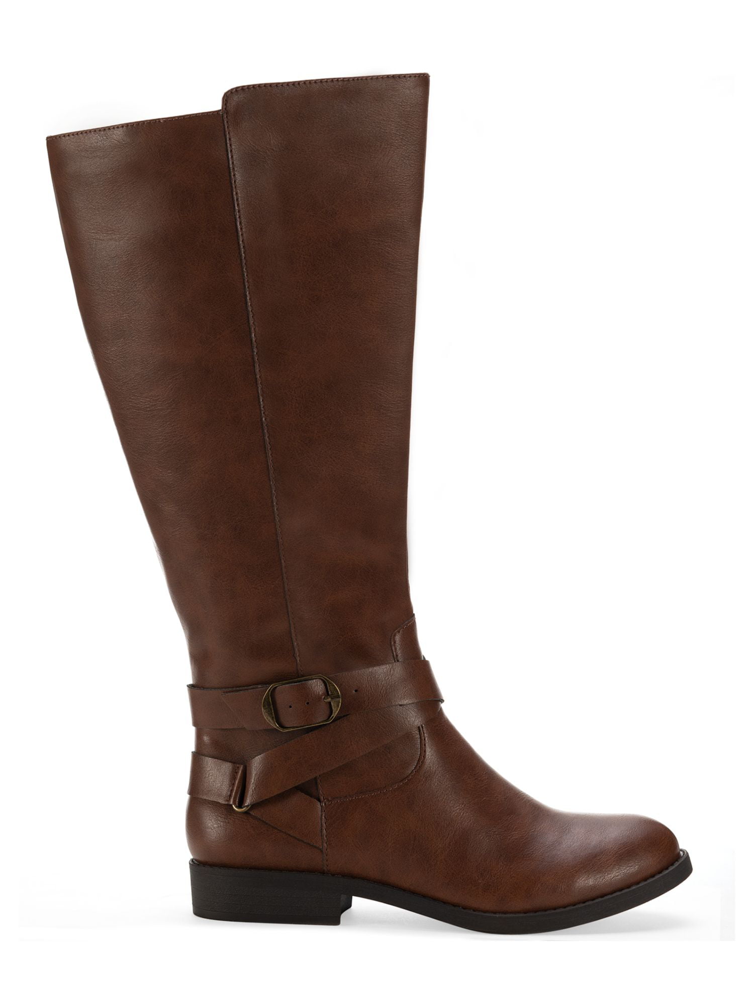 https://i5.walmartimages.com/seo/STYLE-COMPANY-Womens-Brown-Stretch-Gore-Buckle-Accent-Padded-Madixe-Round-Toe-Block-Heel-Zip-Up-Riding-Boot-6-5-M_043162b3-9404-4df6-a721-970ec2b472e0.afe65b65d52381768d7c7f154b561bc3.jpeg