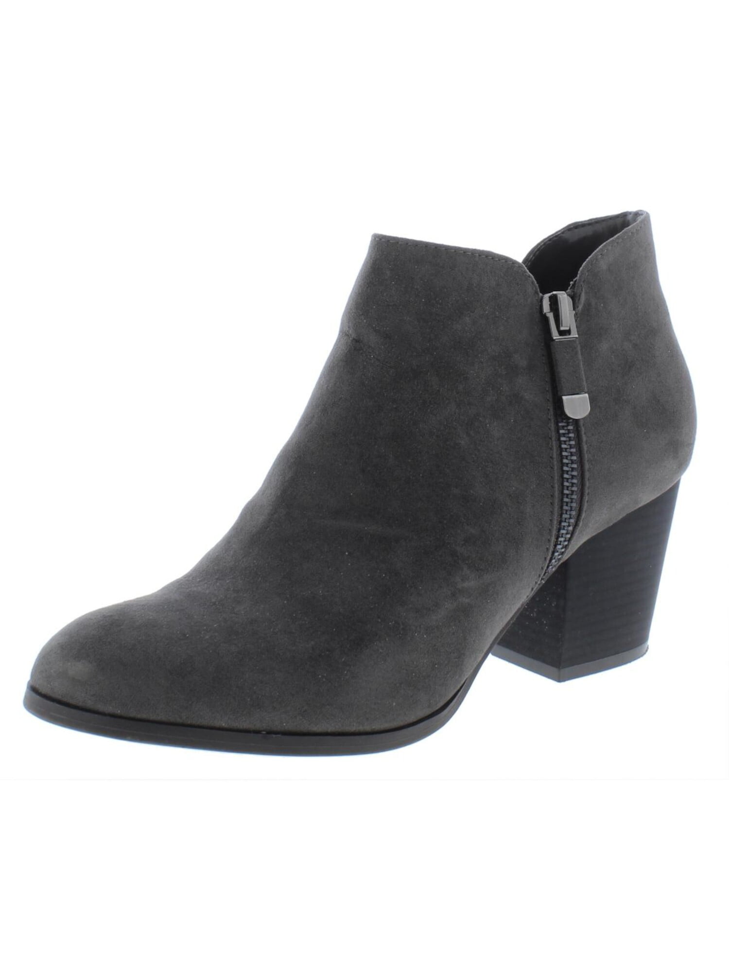 BALLY Womens Brown Logo Doris Round Toe Block Heel Slip On Booties main image 1