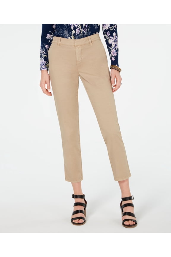 STYLE & COMPANY Womens New 0300 Beige Casual Pants 12 B+B