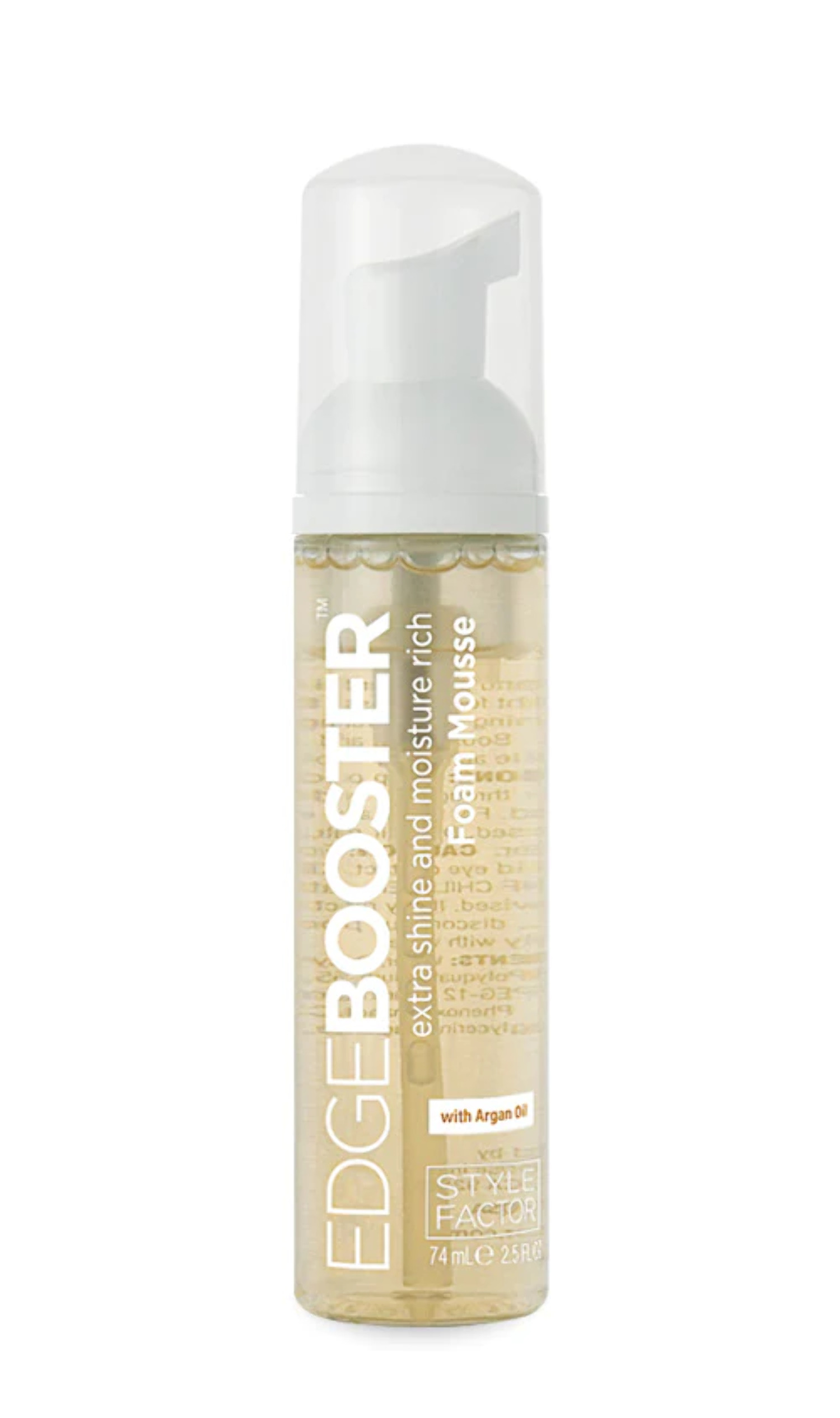 STYLE FACTOR EDGE BOOSTER Extra Shine and Moisture Rich Foam Mousse