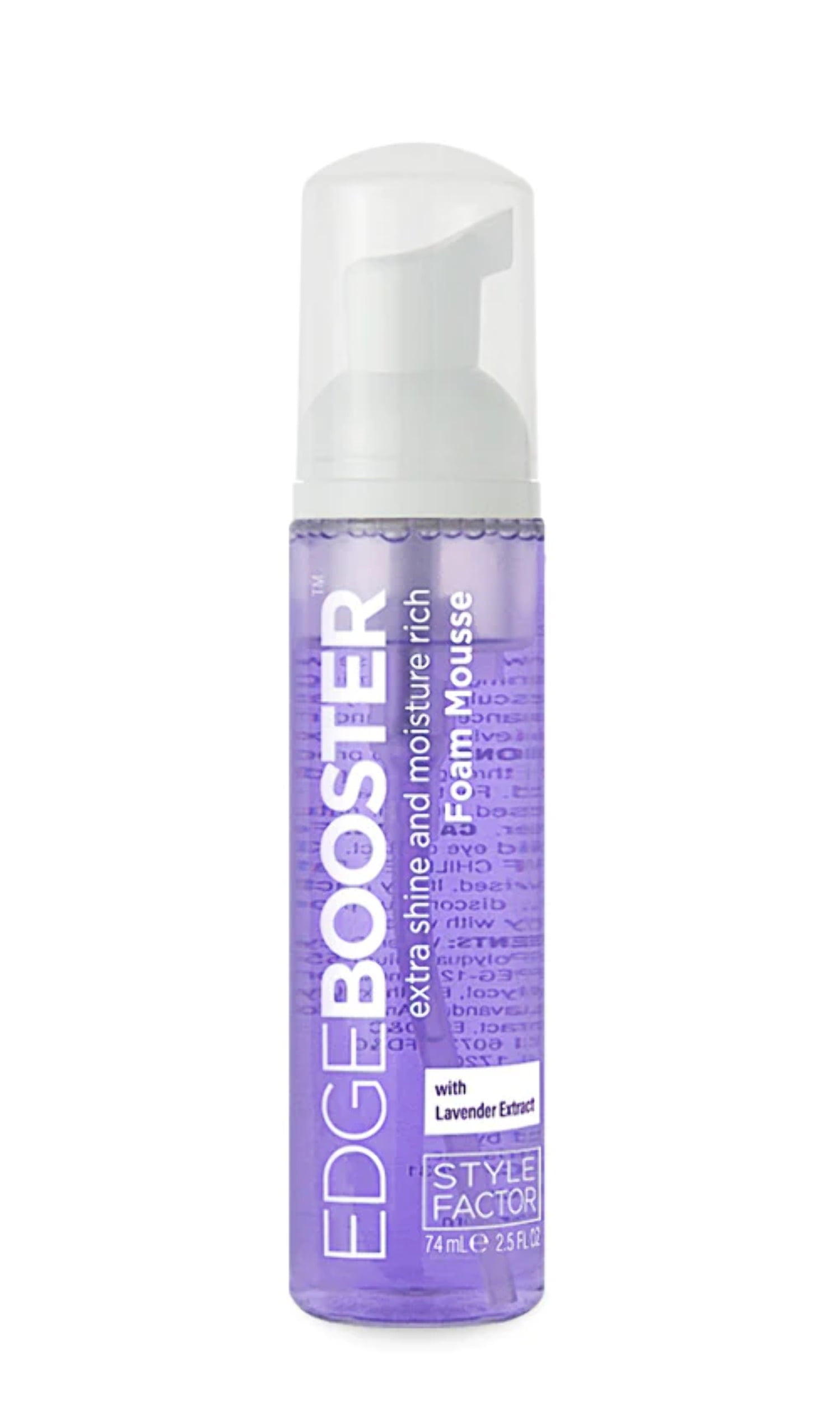 STYLE FACTOR EDGE BOOSTER Extra Shine and Moisture Rich Foam Mousse