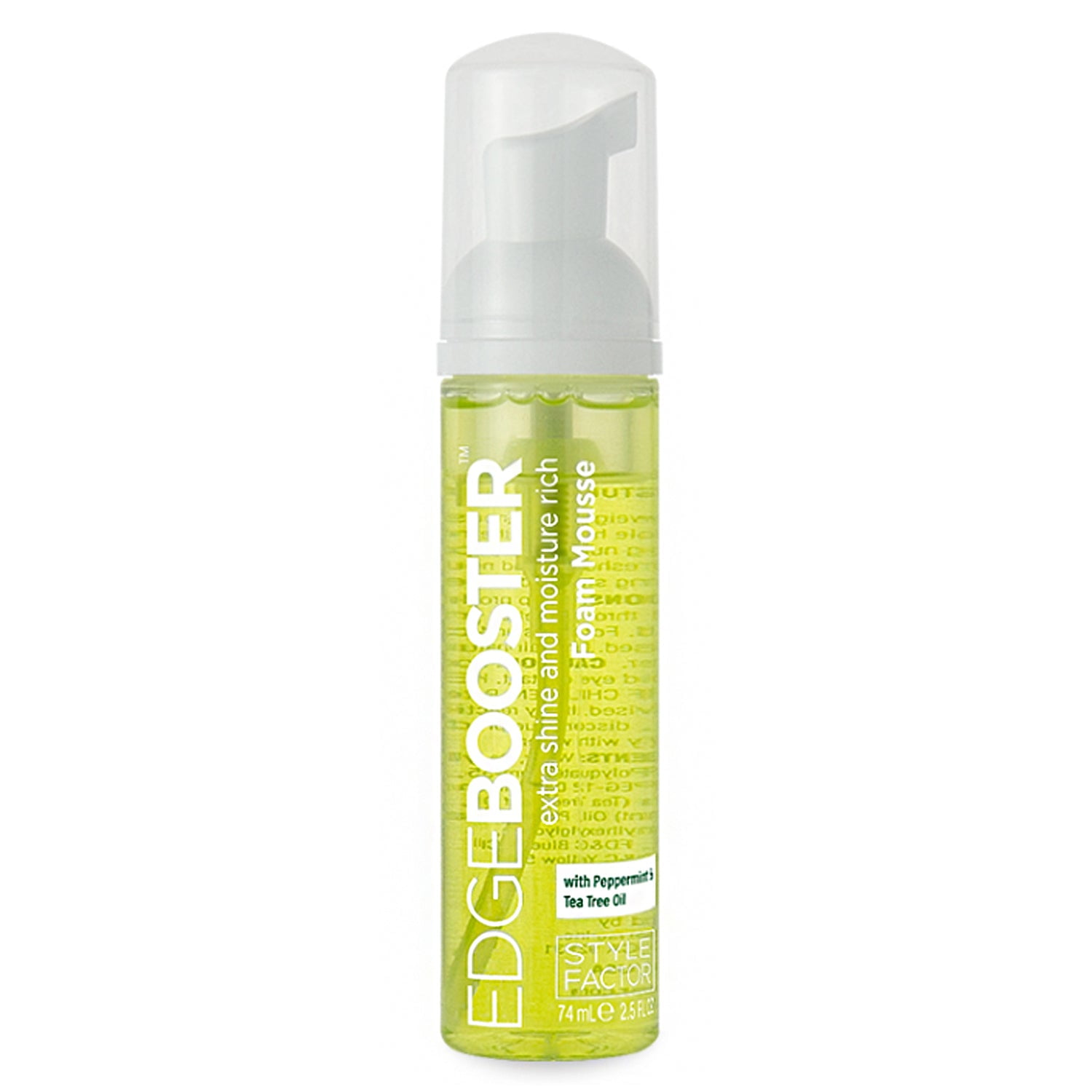 STYLE FACTOR EDGE BOOSTER Extra Shine and Moisture Rich Foam Mousse