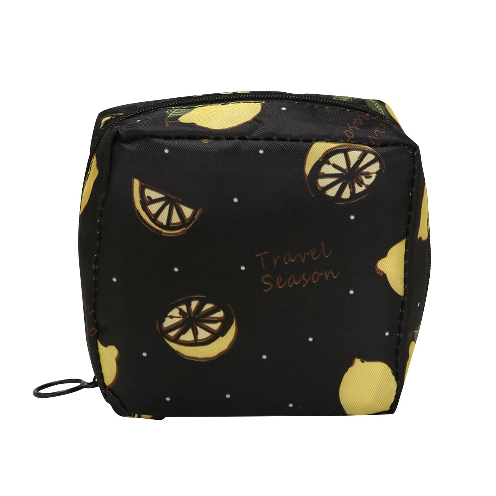 STYLE Menstrual Pad Bags Sanitary Napkin Storage Bags Portable Period Pouch for Outdoor （Black